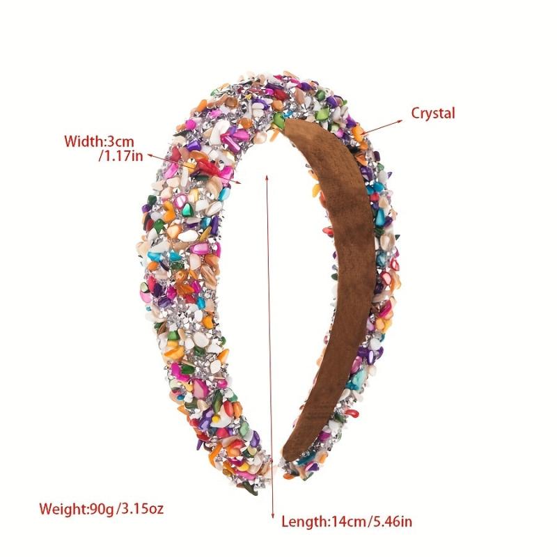 Baroque Style Crystal Headband Hair Accessories For Women
