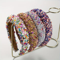Baroque Style Crystal Headband Hair Accessories For Women