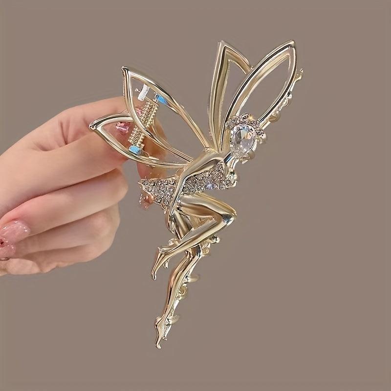 Butterfly Fairy Hair Claw Clip Strong Grip Thick Hair Accessories