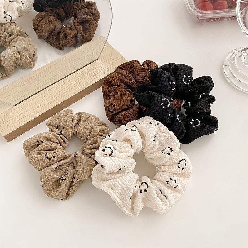 Corduroy Scrunchie Hair Bands for Her