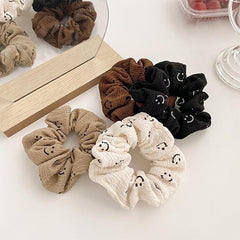Corduroy Scrunchie Hair Bands for Her