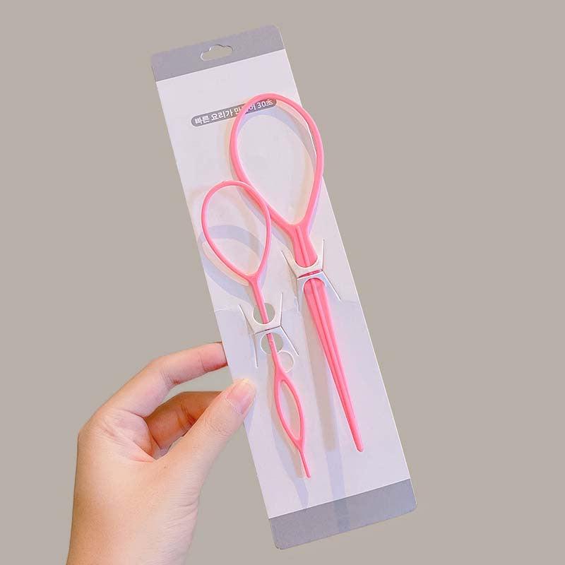 2pcs Hair Twist Styling Bun Maker Foam Shaper Braid Tools Hair Accessories