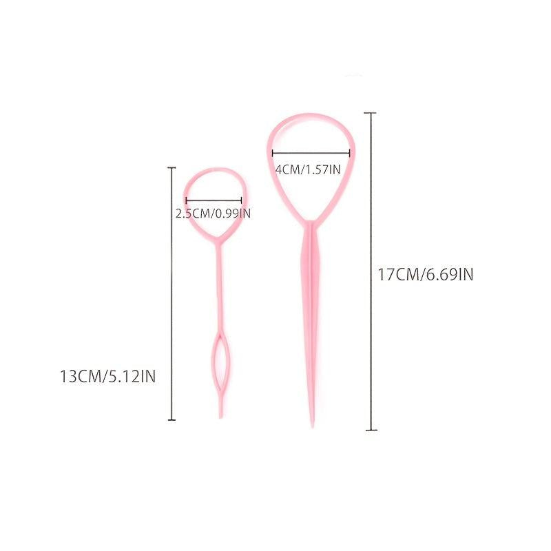 2pcs Hair Twist Styling Bun Maker Foam Shaper Braid Tools Hair Accessories