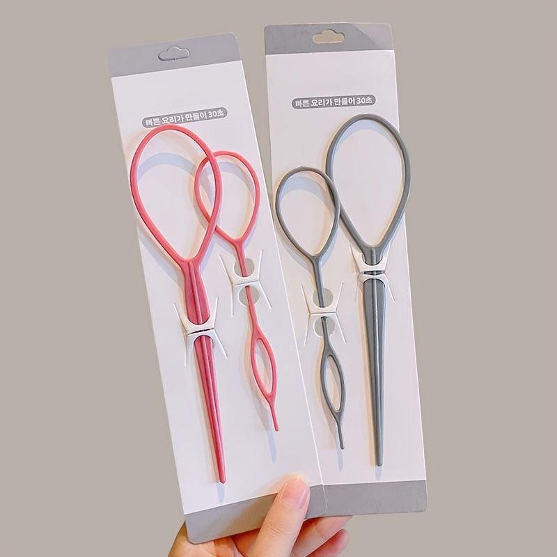 2pcs Hair Twist Styling Bun Maker Foam Shaper Braid Tools Hair Accessories