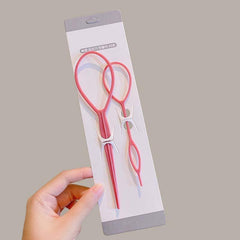 2pcs Hair Twist Styling Bun Maker Foam Shaper Braid Tools Hair Accessories