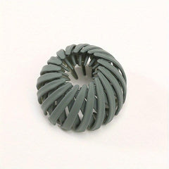 Stretchy Hair Claw Frosted Bird Nest Shape Ponytail Clip