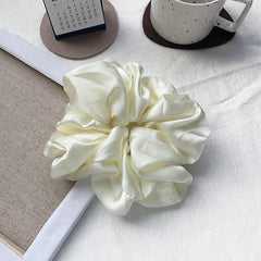 Oversized Satin Silk Extra Large Scrunchie XXL Big Scrunchy Hair Ties