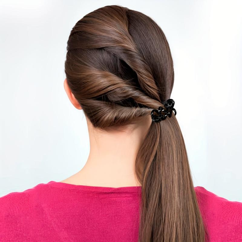 20 PCS Spiral Hair Tie High Elasticity No Damage To Hair