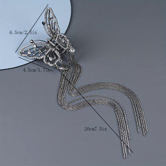 Butterfly Hair Claw Tassel Hair Accessories Women's Hair Clip