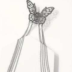 Butterfly Hair Claw Tassel Hair Accessories Women's Hair Clip