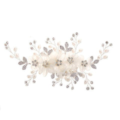 Crystal Bridal Hair Comb Pearl Wedding Hair Comb Bridal Comb
