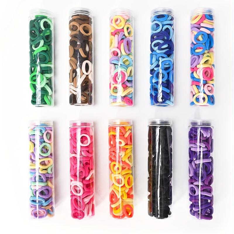 100pcs Hair Ties Hair Scrunchies Elastic Ponytail Holders Hair Accessories