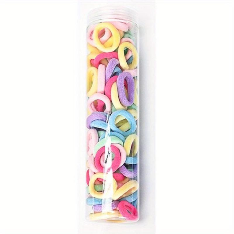 100pcs Hair Ties Hair Scrunchies Elastic Ponytail Holders Hair Accessories