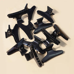 Butterfly Clip Perm Highlight Hair Clips - 12 Pack