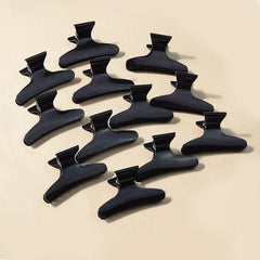 Butterfly Clip Perm Highlight Hair Clips - 12 Pack