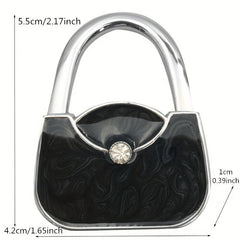 Round Foldable Table Hook Bag Handbag Hanger Cat Butterfly Heart Shape Hooks