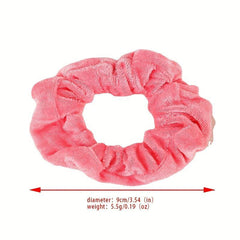 50pcs Toddler Girls Velvet Scrunchie Pack