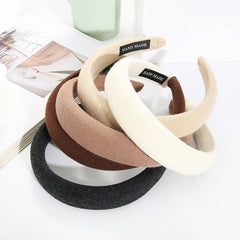 Colorful Fabric Padded Headband Hair Hoop Women Hair Accessory