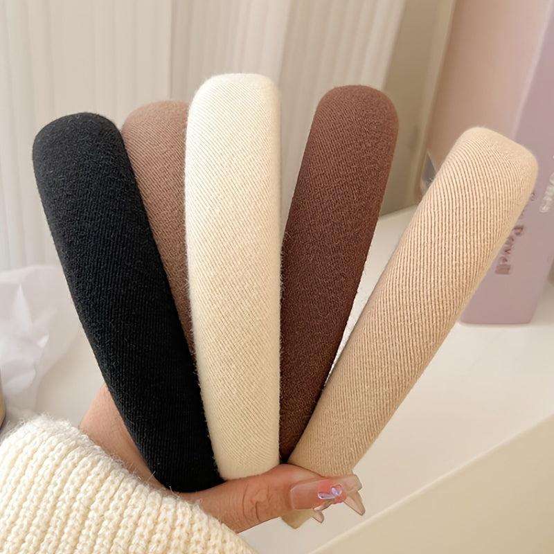 Colorful Fabric Padded Headband Hair Hoop Women Hair Accessory