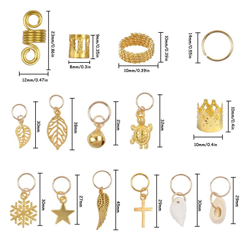 Hair Jewelry For Braids Coils Dreadlocks Accessories
