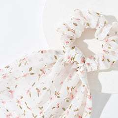 4pcs Butterfly Chiffon Headbands Elastics Hair Scarf Scrunchie