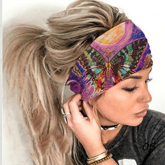 Boho Butterfly Headband Hair Bands