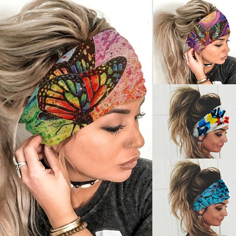 Boho Butterfly Headband Hair Bands