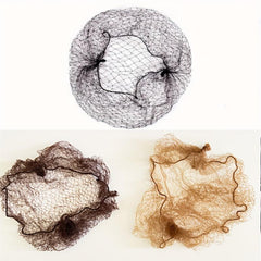 10pcs Invisible Hair Nets Elastic Mesh Hair Bun Net Nylon Hair Bun Cover