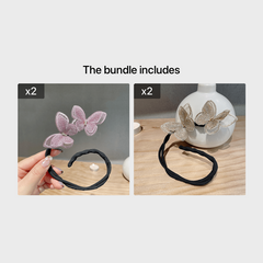 Hair Bun Maker Butterfly Hair Donuts French Hair Twist Curler Hair Bun Shaper