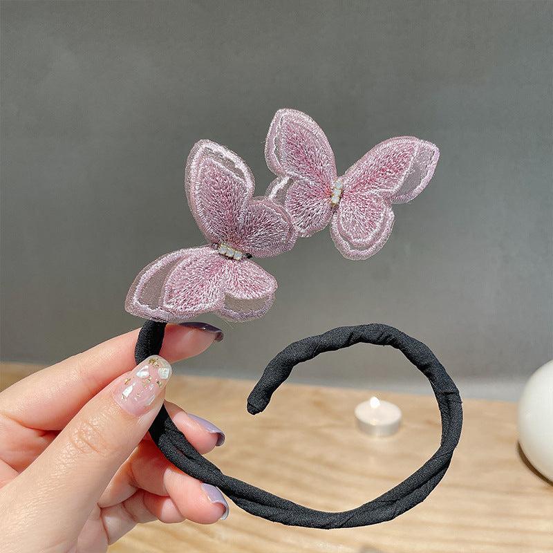 Hair Bun Maker Butterfly Hair Donuts French Hair Twist Curler Hair Bun Shaper