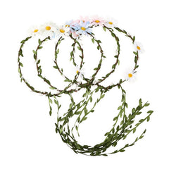 Boho Daisy Flower Sunflower Headband Floral Crown Wreath