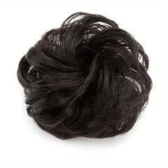 Fluffy Wigs Hair Tie Bun Scrunchie Hair Accessories Women's