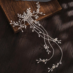 Crystal Long Hair Comb Rhinestone Wedding Accessories
