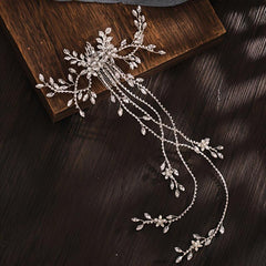 Crystal Long Hair Comb Rhinestone Wedding Accessories