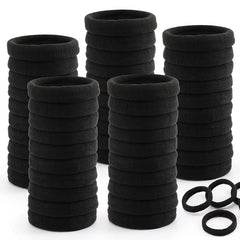 100 Large Hair Ties for Thick Hair Elastic Hair Bands No Seamless