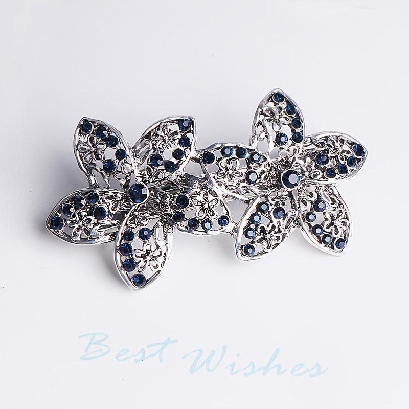 Crystal Rhinestone Small Hairpin for Women