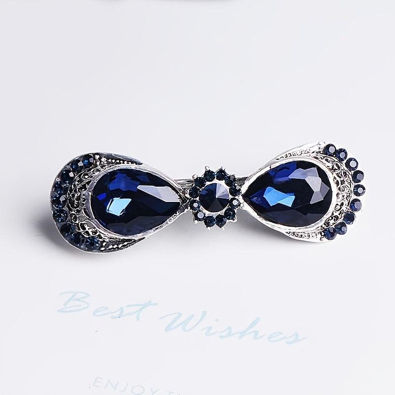 Crystal Rhinestone Small Hairpin for Women