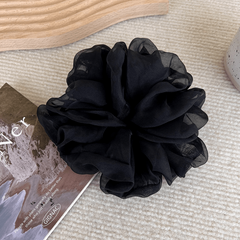 Organza Hair Scrunchies Soft Oversize Mesh Scrunchie