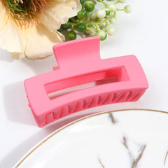 Rectangular Cutout Hair Claw for Thick and Thin Hair