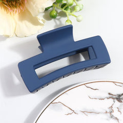Rectangular Cutout Hair Claw for Thick and Thin Hair