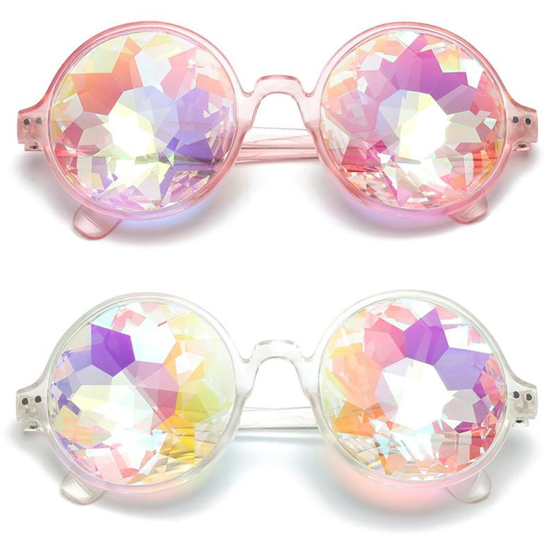 Psychedelic Kaleidoscope Prism Sunglasses Goggles