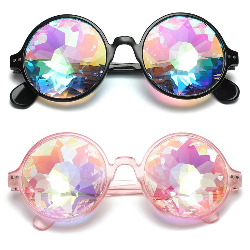 Psychedelic Kaleidoscope Prism Sunglasses Goggles