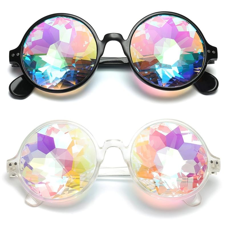 Psychedelic Kaleidoscope Prism Sunglasses Goggles