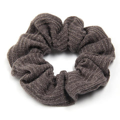 Knit Solid Elastic Scrunchie For Women Girls Sleep Soft Sc...