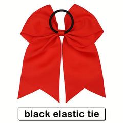 6pcs Jumbo Teams Cheerleaders Hair Bows Hair Accessories