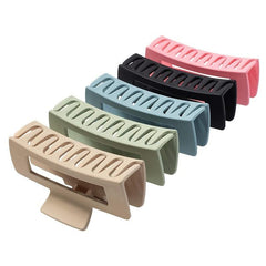 Frosted Square Hair Claw Clip Non Slip Strong Hold Grip Accessories