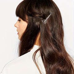 Gothic Style Scissors Hairpin Ladies Hairpin Bangs Clip