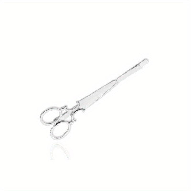 Gothic Style Scissors Hairpin Ladies Hairpin Bangs Clip