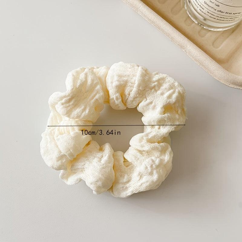 3pcs Colour Scrunchies Soft Hair Ties Accessories Elastic Ponytail Gift For Her