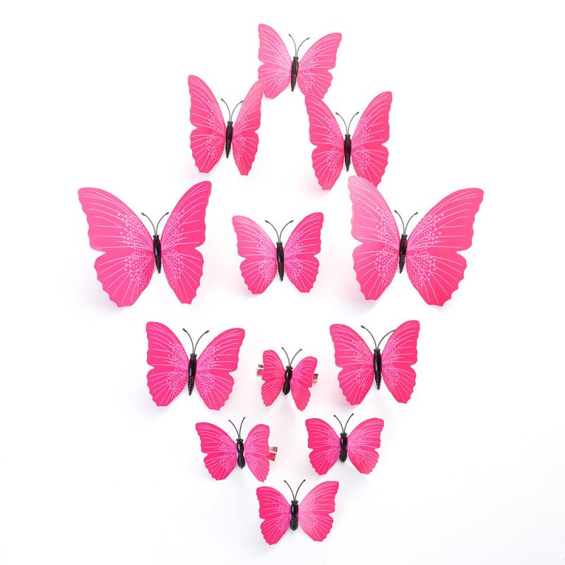 12pcs Butterfly Wedding Hairpins DIY Gift Hair Clip Hair Accessories